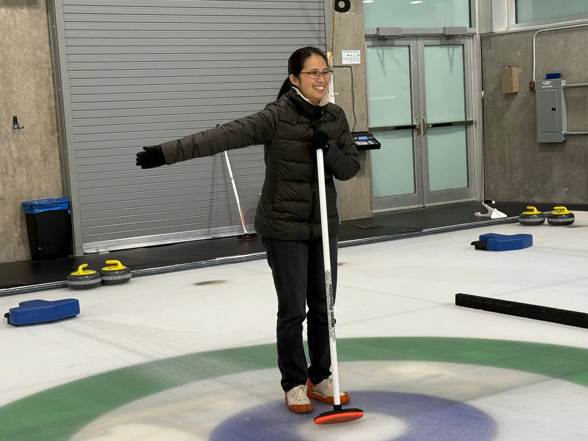 Kwon Lab Curling Fun, Winter 2025