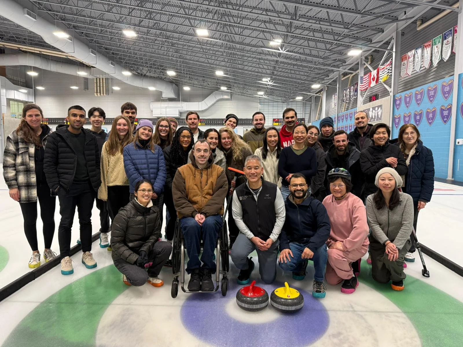Kwon Lab Curling Fun, Winter 2025