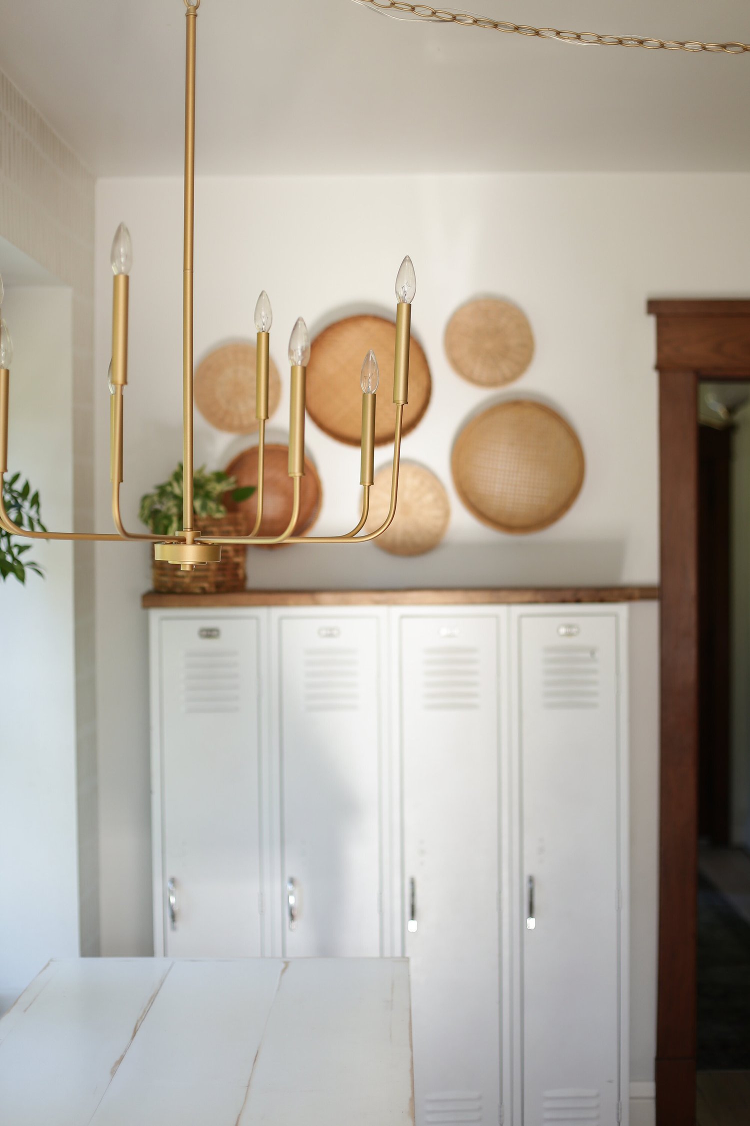 Our Vintage Modern Dining Room Light — KINDRED HOMESTEAD