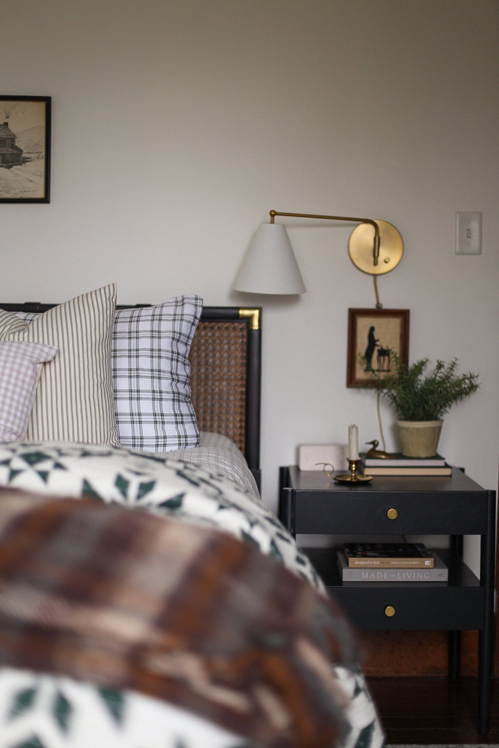 Cozy Cabin Inspired Bedroom