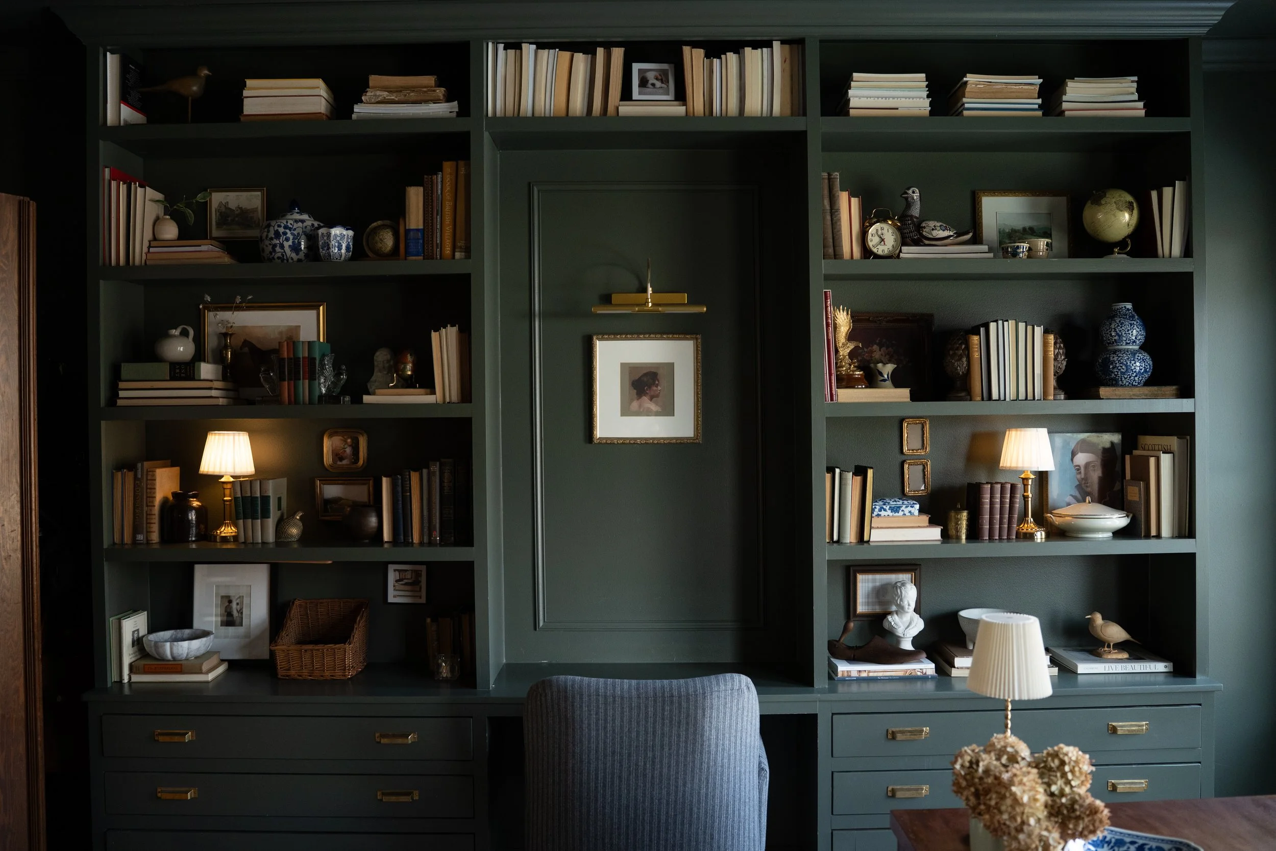 The Office Reveal: From Playroom to Cigar Lounge Charm