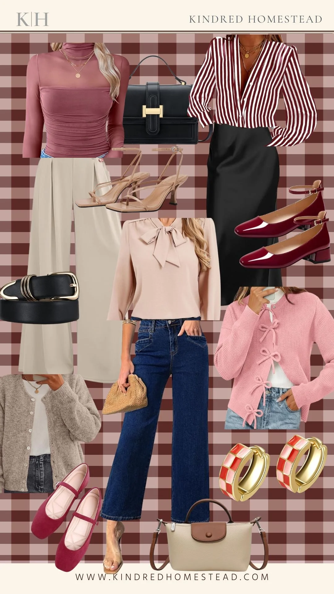 Last-Minute Valentine’s Day Outfits &amp; Accessories from Amazon (Effortless, Romantic &amp; Mom-Friendly)