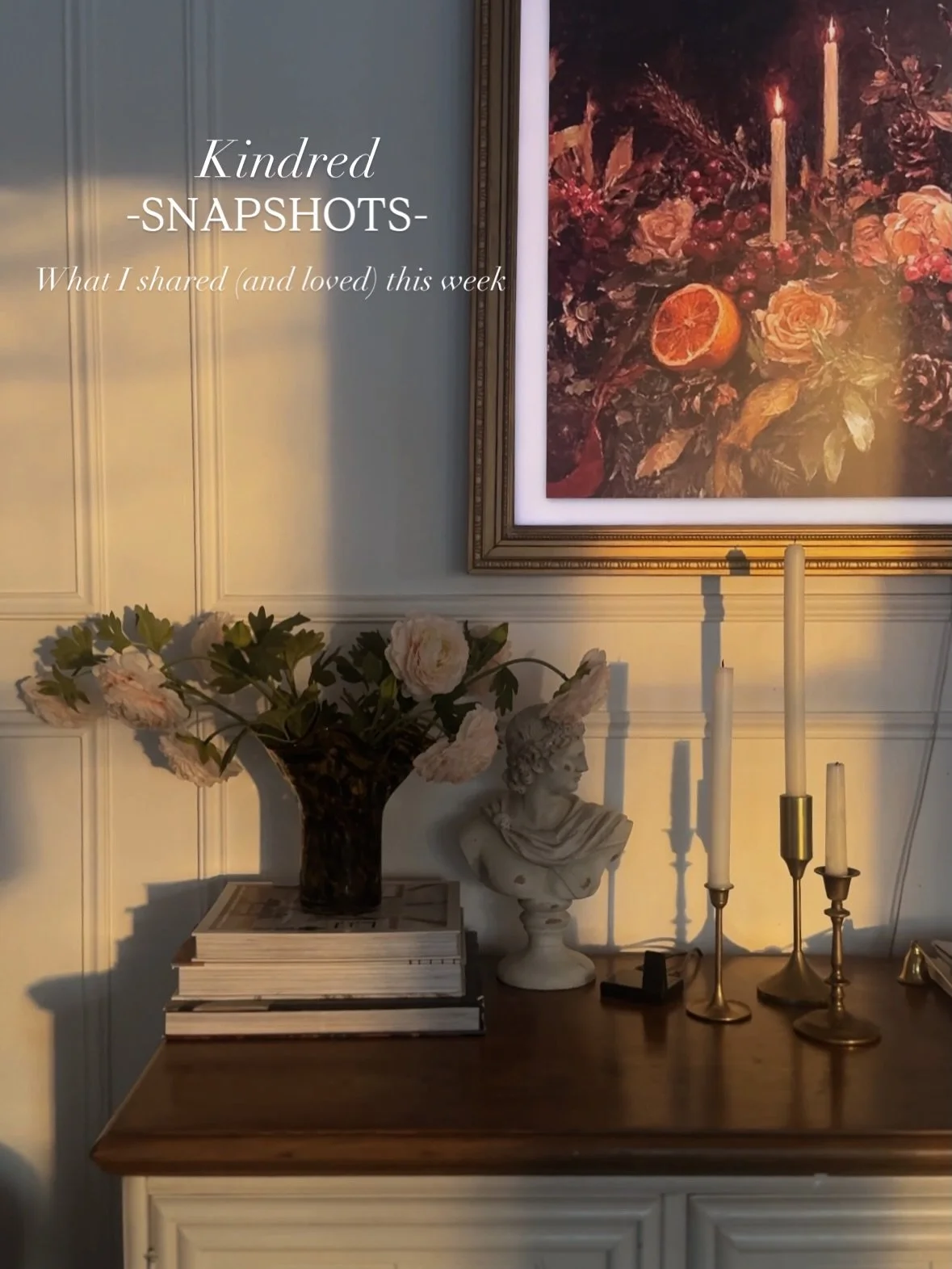 The everyday moments are often my favorites &mdash; the small things, the in-between things. The ones that don&rsquo;t always make it to the feed, but somehow end up being the heart of our days.

So I&rsquo;m starting something new: Kindred Snapshots