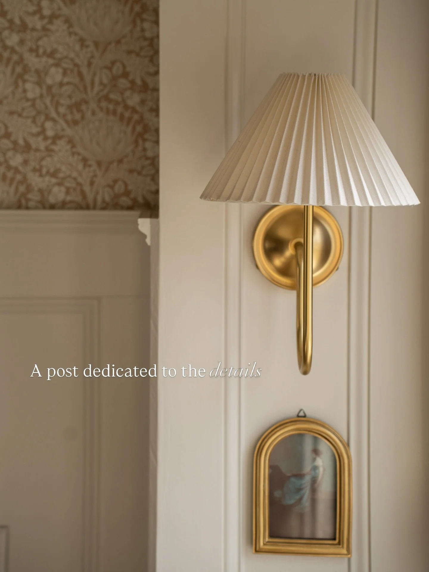 I just don&rsquo;t think we often take the time to recognize the details enough&hellip;

I mean, isn&rsquo;t it the details that inspire the entire space? 

Whether it&rsquo;s a tiny picture frame on a wall or a perfectly placed vase of florals or a 