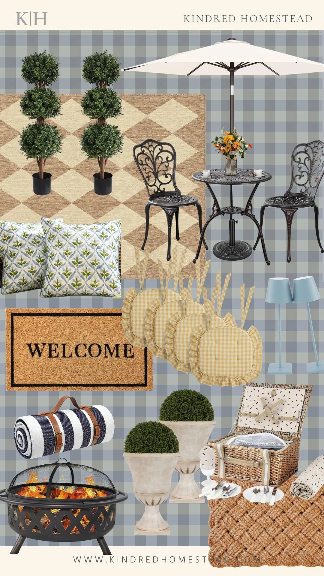 Effortless Spring Outdoor Styling: Charming Amazon Finds to Refresh Your Patio &amp; Porch