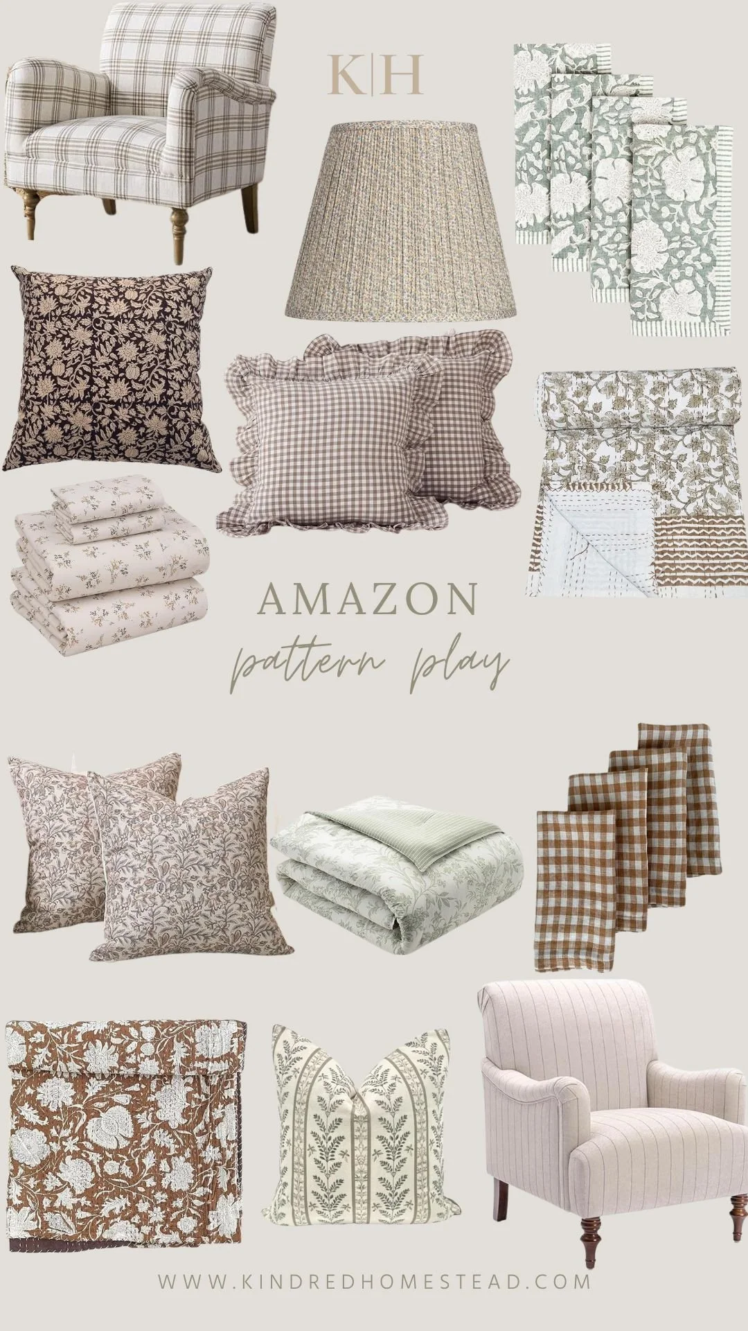 Amazon: Pattern Favorites KINDRED HOMESTEAD