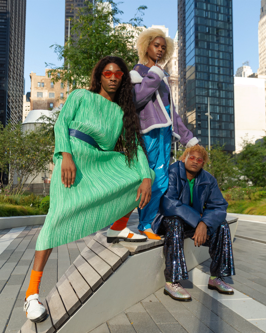 Ladygunn Magazine Editorial with Infinite, Chauncey and Lyric