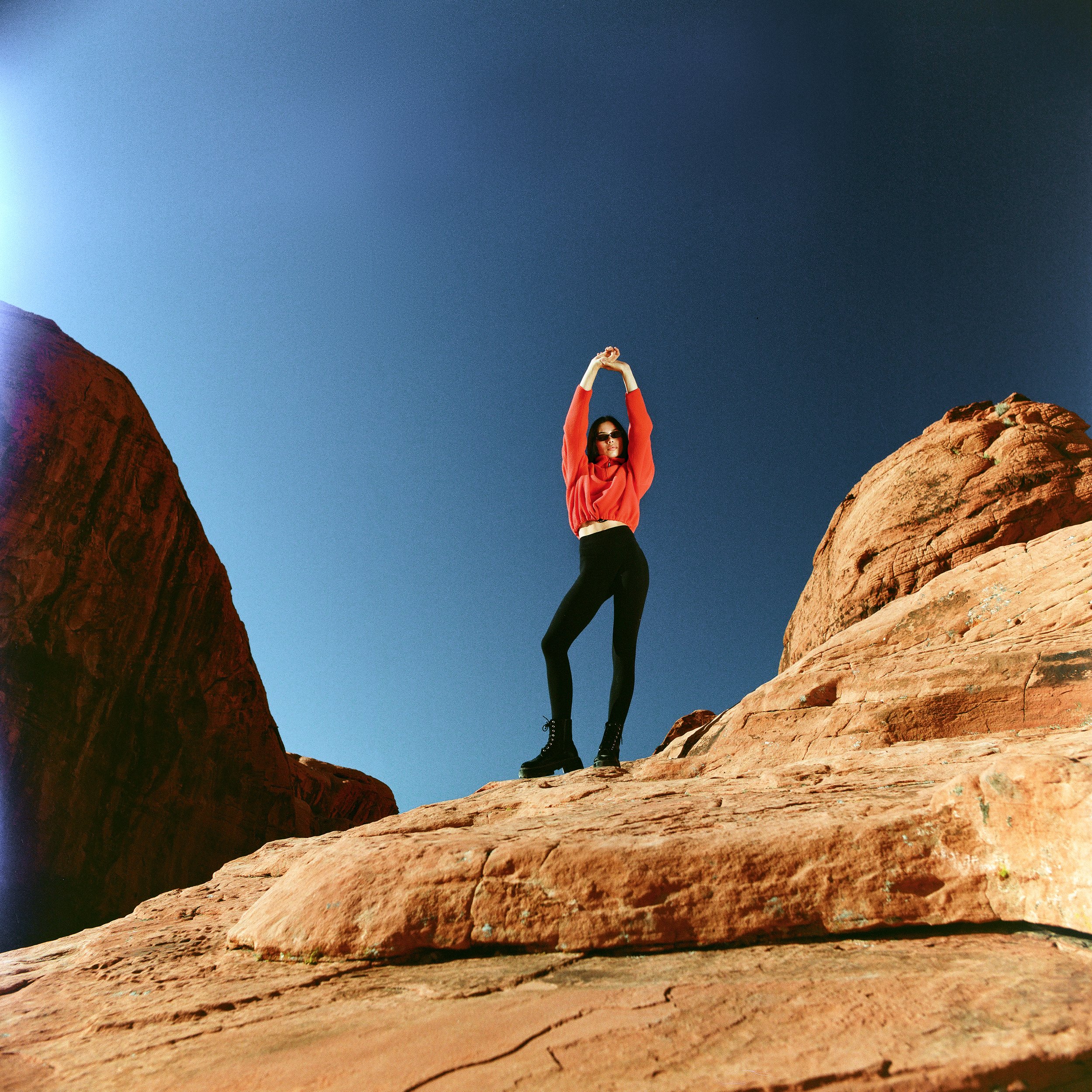 fashion campaign in the mohave desert 