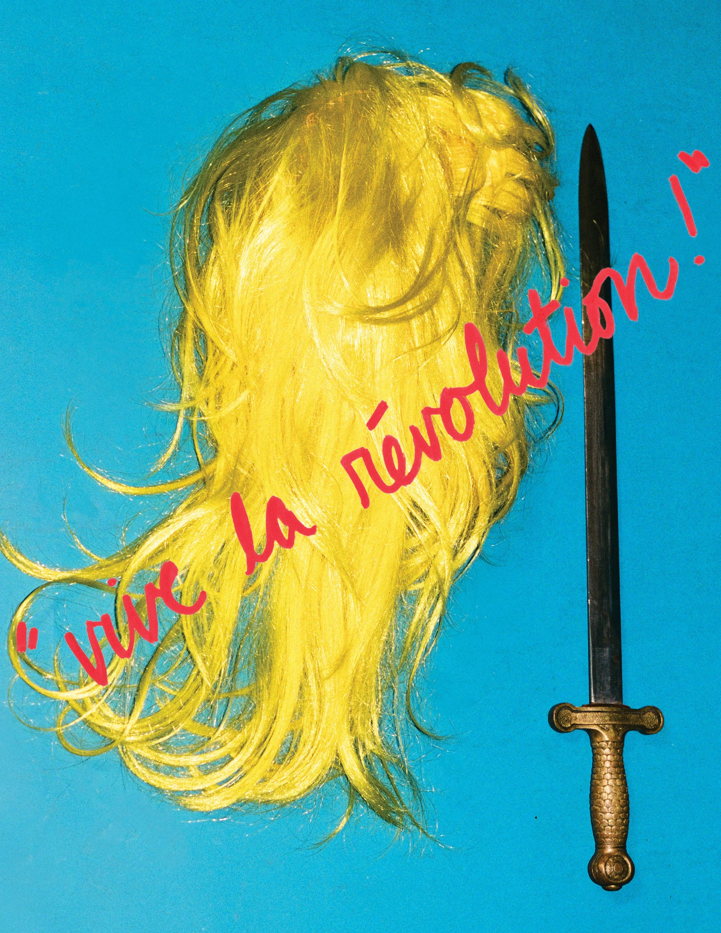 ‘Vive la Révolution!" imagines revolution as body horror, turning the monster movie into a metaphor for dismantling patriarchal power. Drawing from the decadence of the French Revolution and the DIY defiance of the 1970s punk.