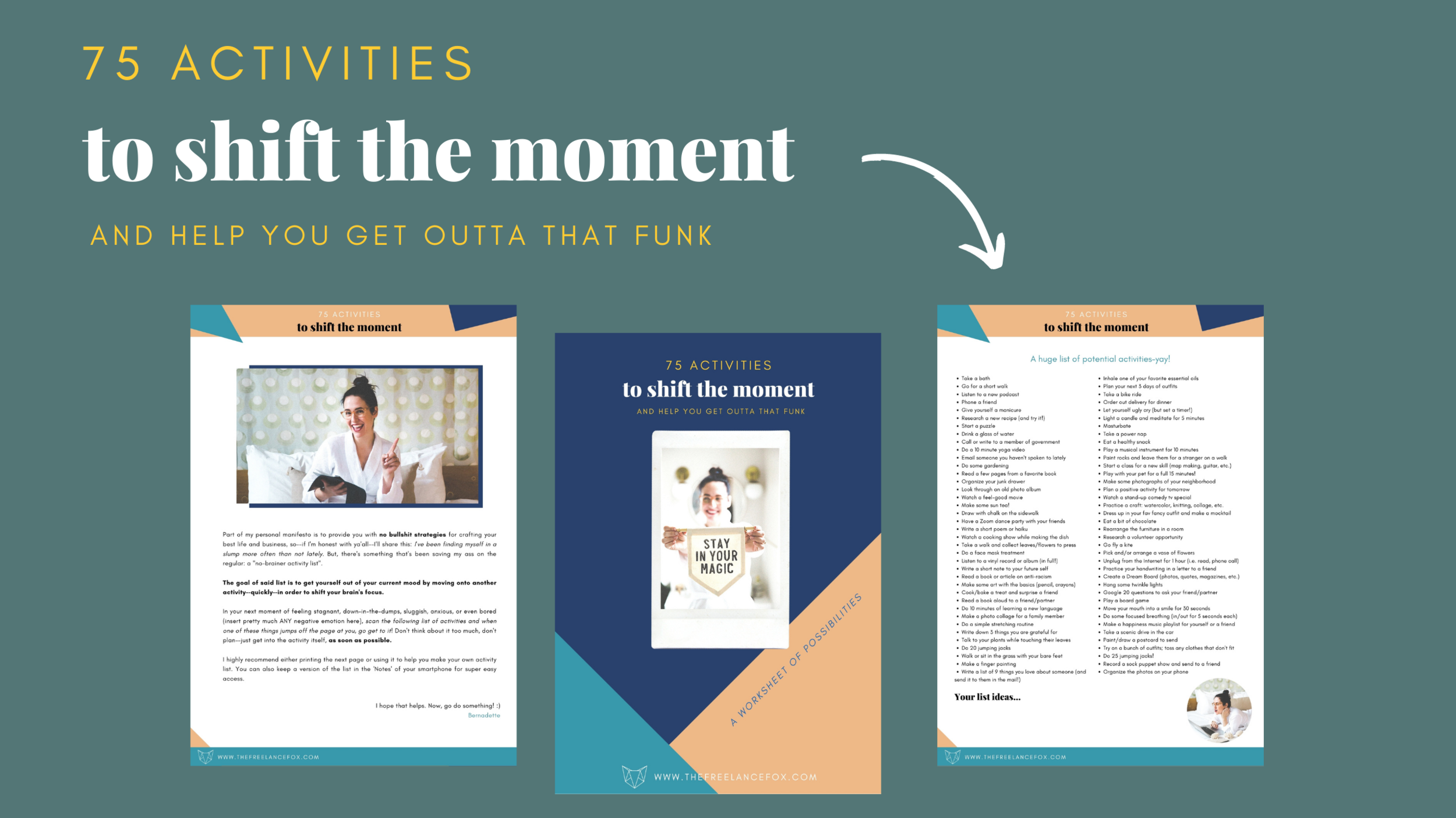 75 Activities to Shift the Moment