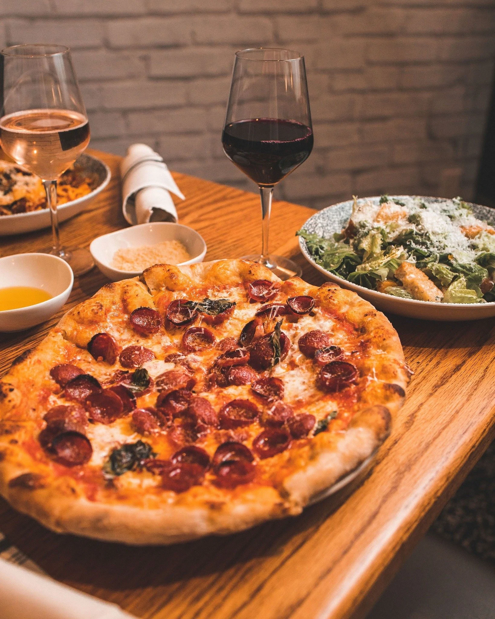 Long week? Torrey Park has you covered. We're serving all of your favorites (pizza and wine included) 5-9pm all weekend long. 🍕🍷 Reserve your table through the link in our bio!