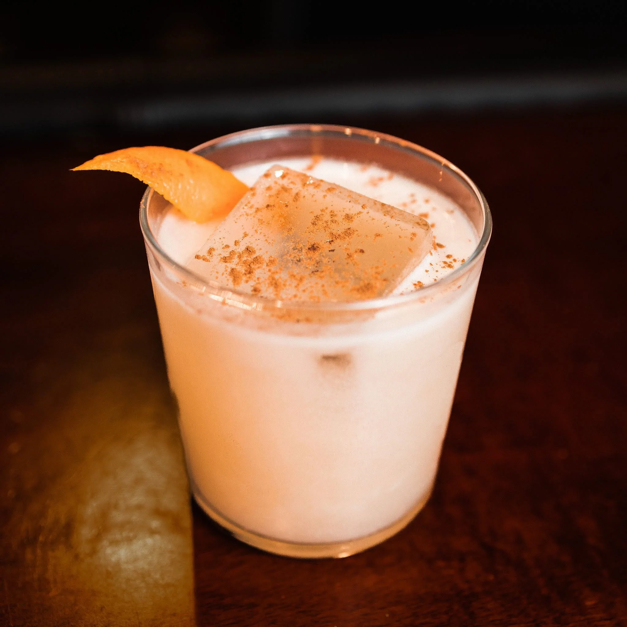 A creamy sip with a hint of warmth&mdash;comfort in a glass. You made it through the week, you deserve this✨❄