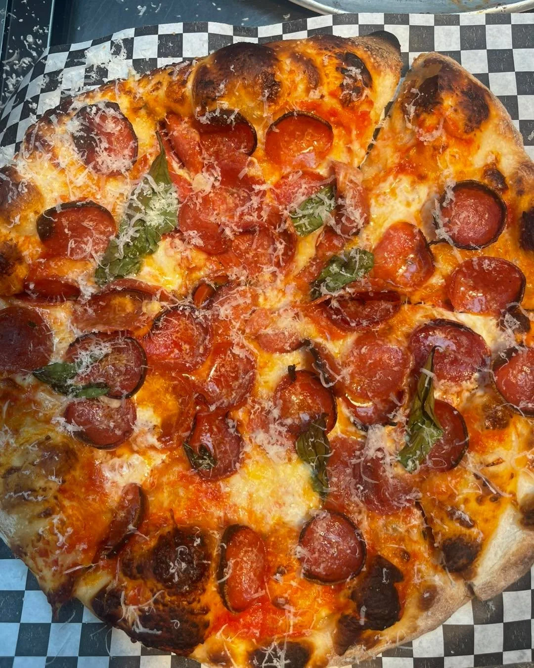 Crispy crust, melty cheese, and weekend nights at Torrey Park 🍕✨ Open 5&ndash;9pm all weekend long &mdash; reserve your table through the link in bio.