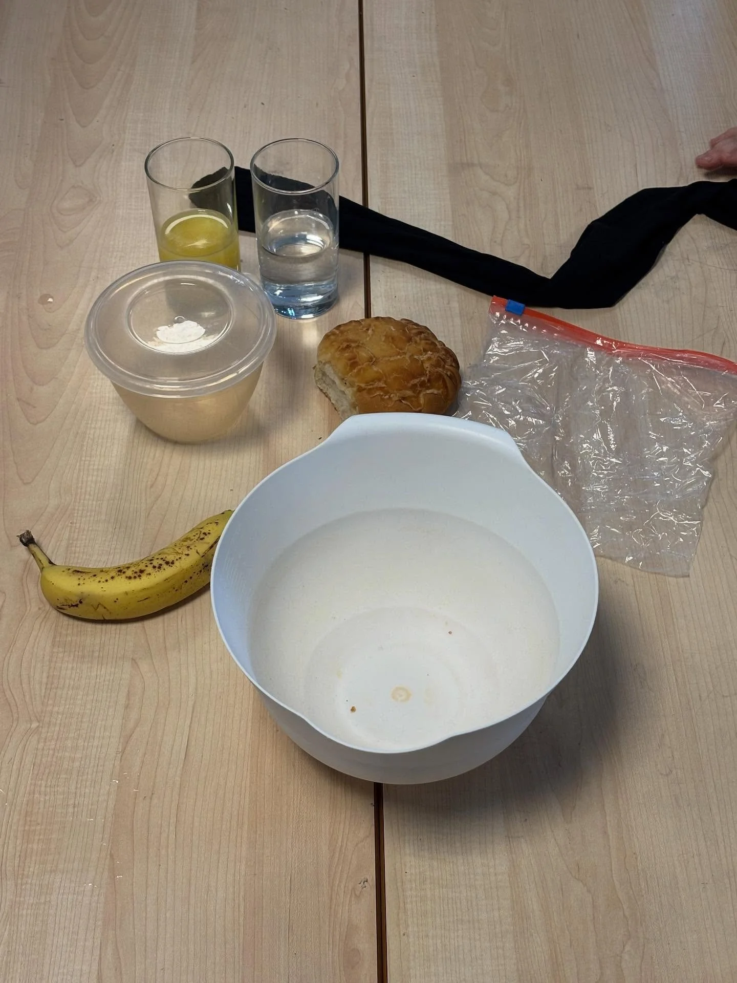 Goldfinches and Kingfishers love a &ldquo;messy science experiment&rdquo; where carried out an experiment to show what happens when food is digested.#hebdenbridge #hebdenbridgeschools
