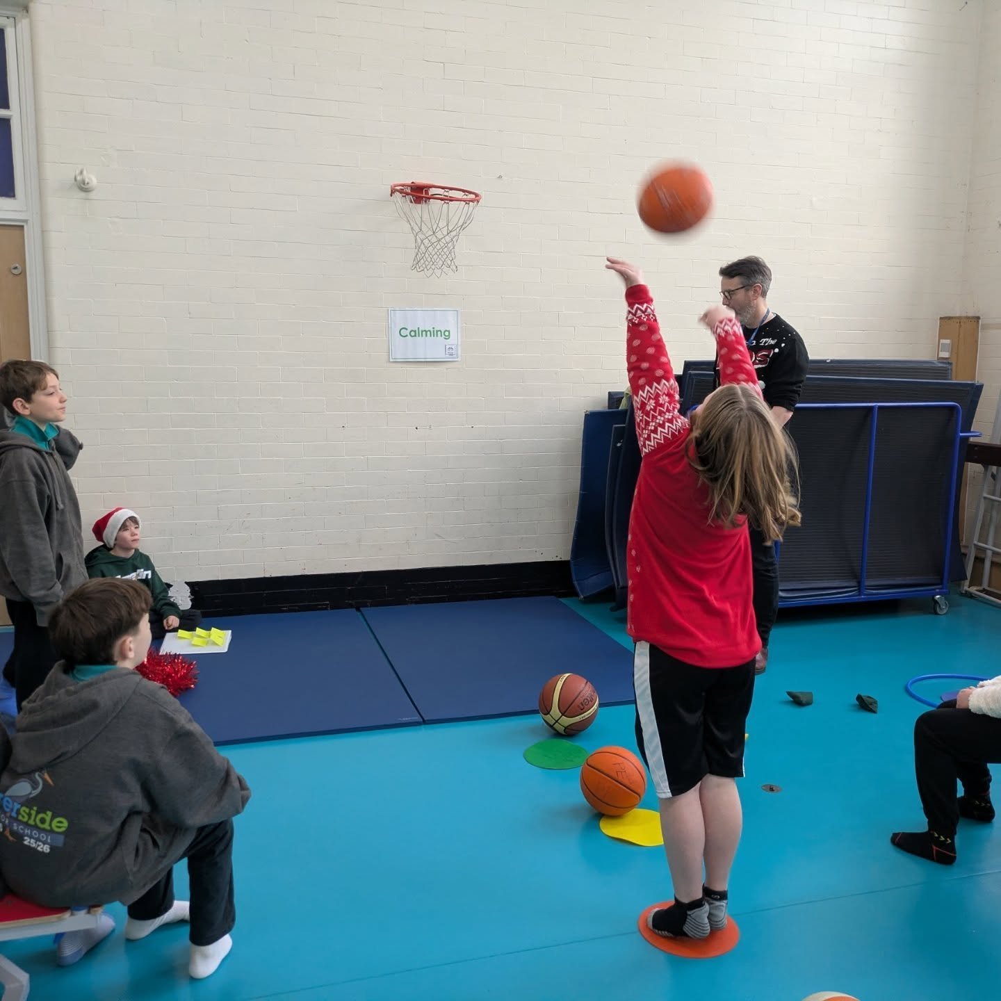 Merlin's really threw themselves into the shoot out for shelter challenge this morning, with some great hoops scored!