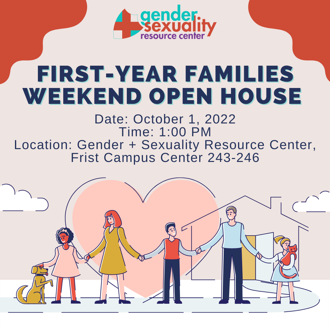 First-year Families Weekend GSRC Virtual Open House