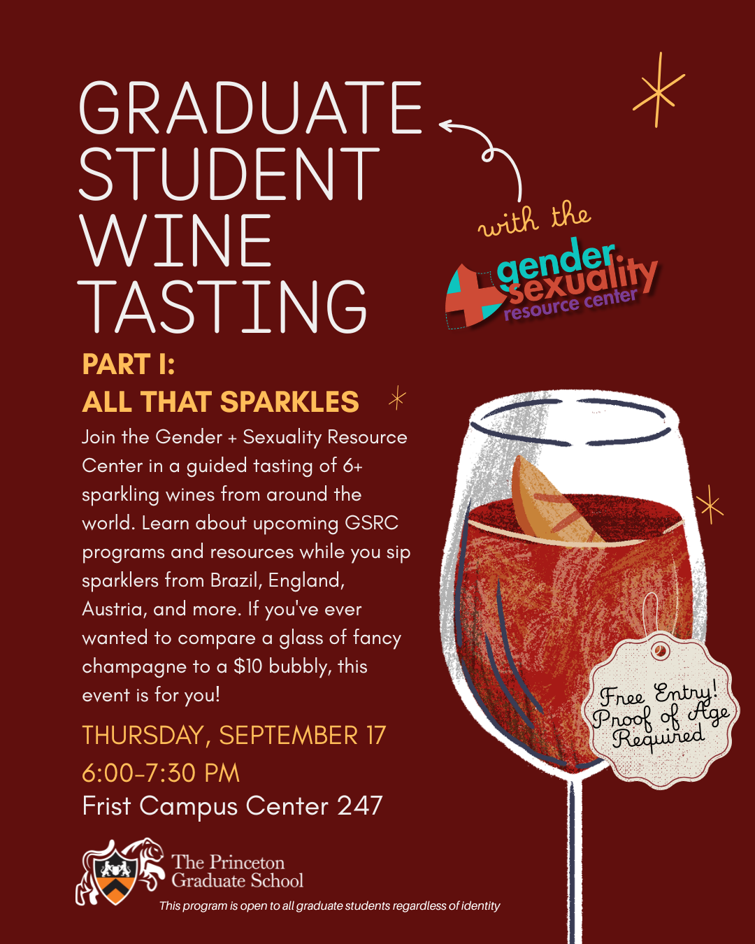 Graduate Student Wine Tasting Series: All That Sparkles (Part 1)