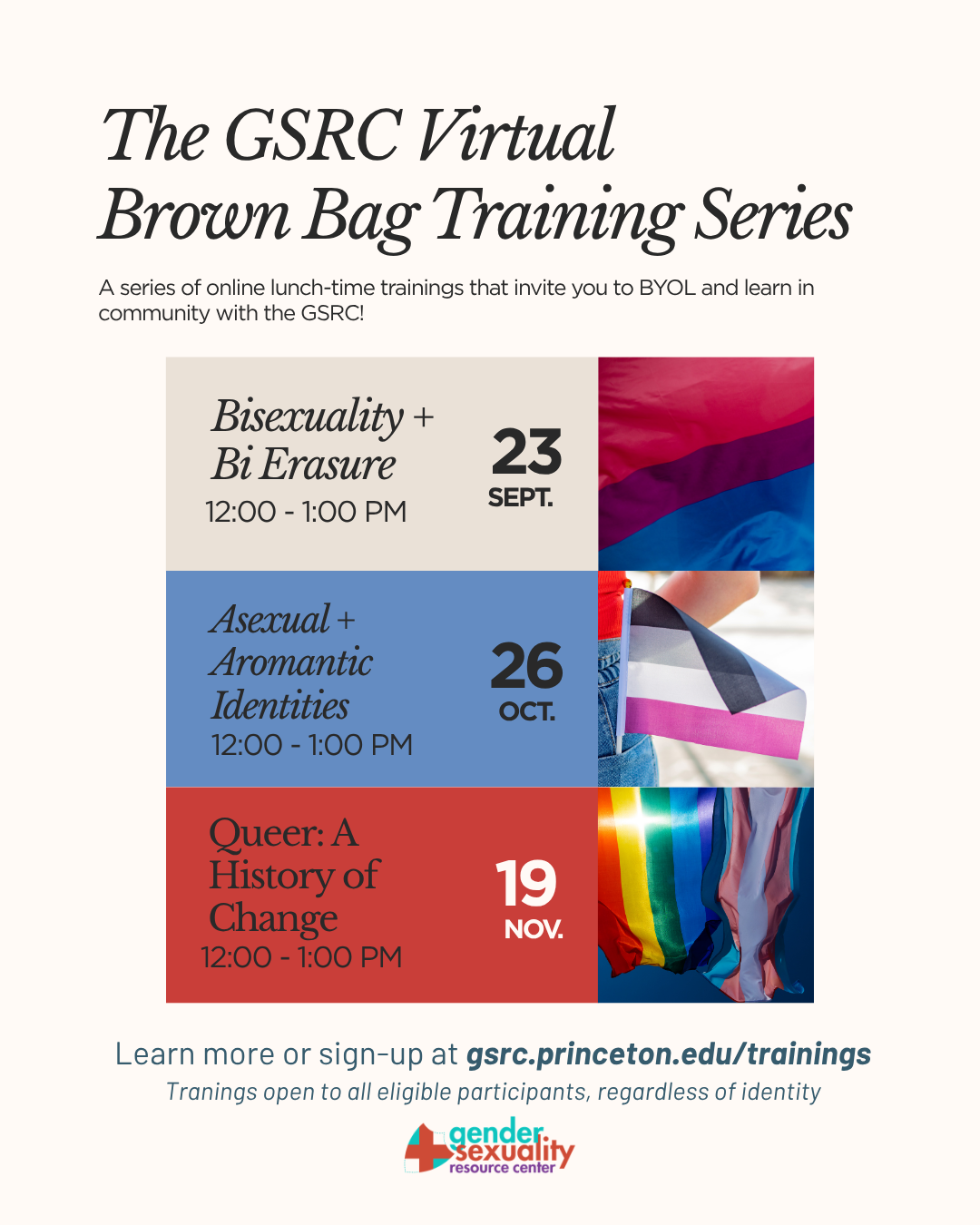 Asexual + Aromantic Identities (GSRC Brown Bag Lunch Series)