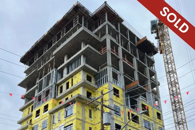 Brand new 11- storey residential and commercial rental building in Downtown Mission - SOLD