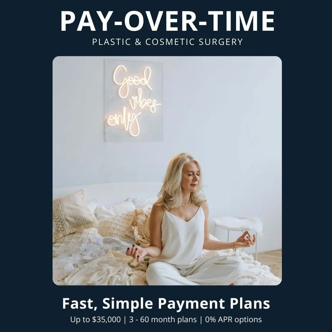 Don't stress. Pay with Cherry ✌️☮️✨

With Cherry Payment Plans, you can break up the cost of your plastic surgery into easy, manageable payments &mdash; so you can focus on feeling confident and amazing instead of stressing over a big bill!

Why pay 