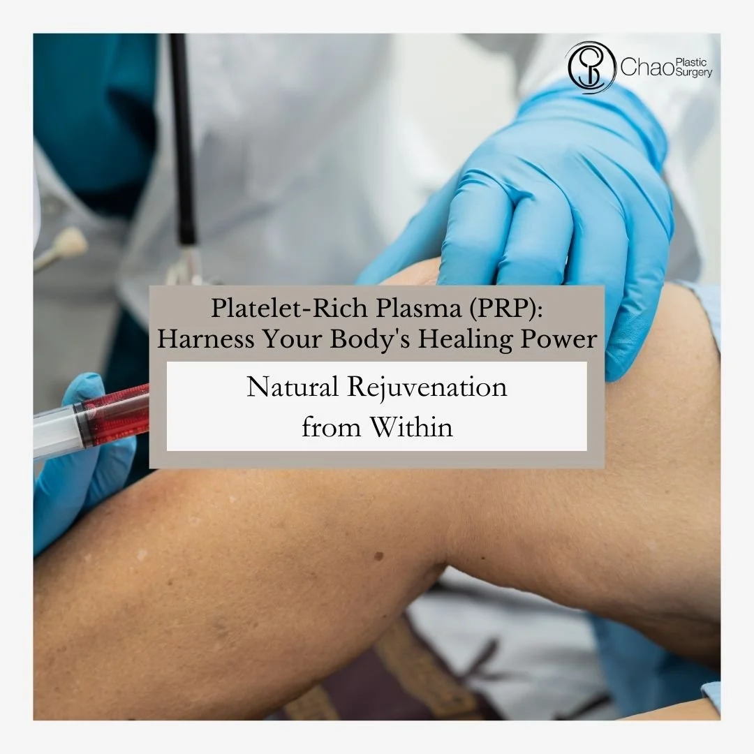 Discover the regenerative potential of Platelet-Rich Plasma (PRP) therapy and Platelet Rich Fibrin Matrix (PRFM) therapy at Vigour Aesthetics + Wellness, A Chao Plastic Surgery Med Spa. This innovative treatment uses your body's own healing factors t