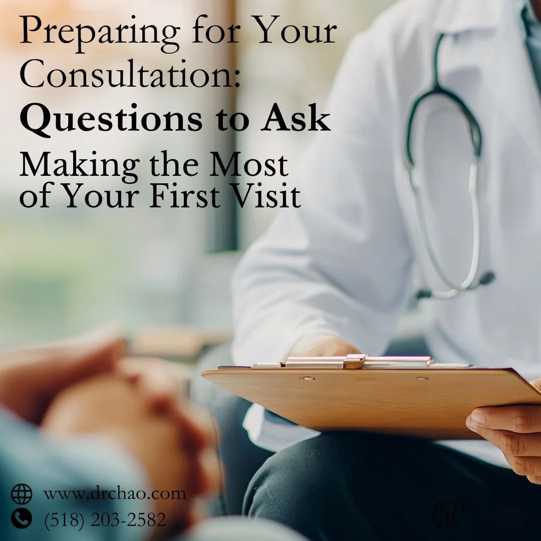 Your consultation is a crucial opportunity to gather information and determine if Chao Plastic Surgery is the right fit for your aesthetic goals. Coming prepared with questions ensures you leave feeling informed and confident about your next steps.

