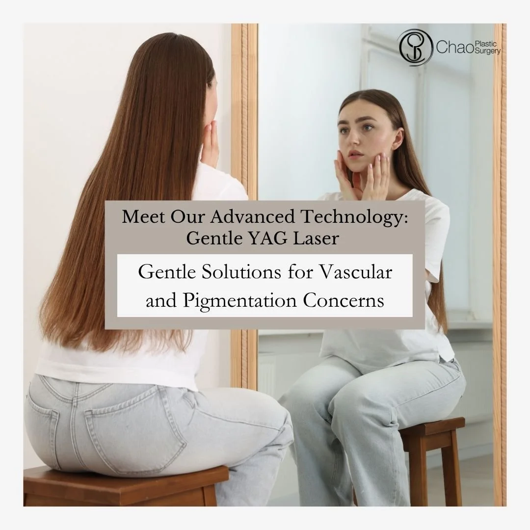 At Vigour Aesthetics + Wellness, A Chao Plastic Surgery Med Spa, we're excited to offer treatments with our Gentle YAG laser - advanced technology that lives up to its name! This versatile system safely and effectively treats a variety of skin concer