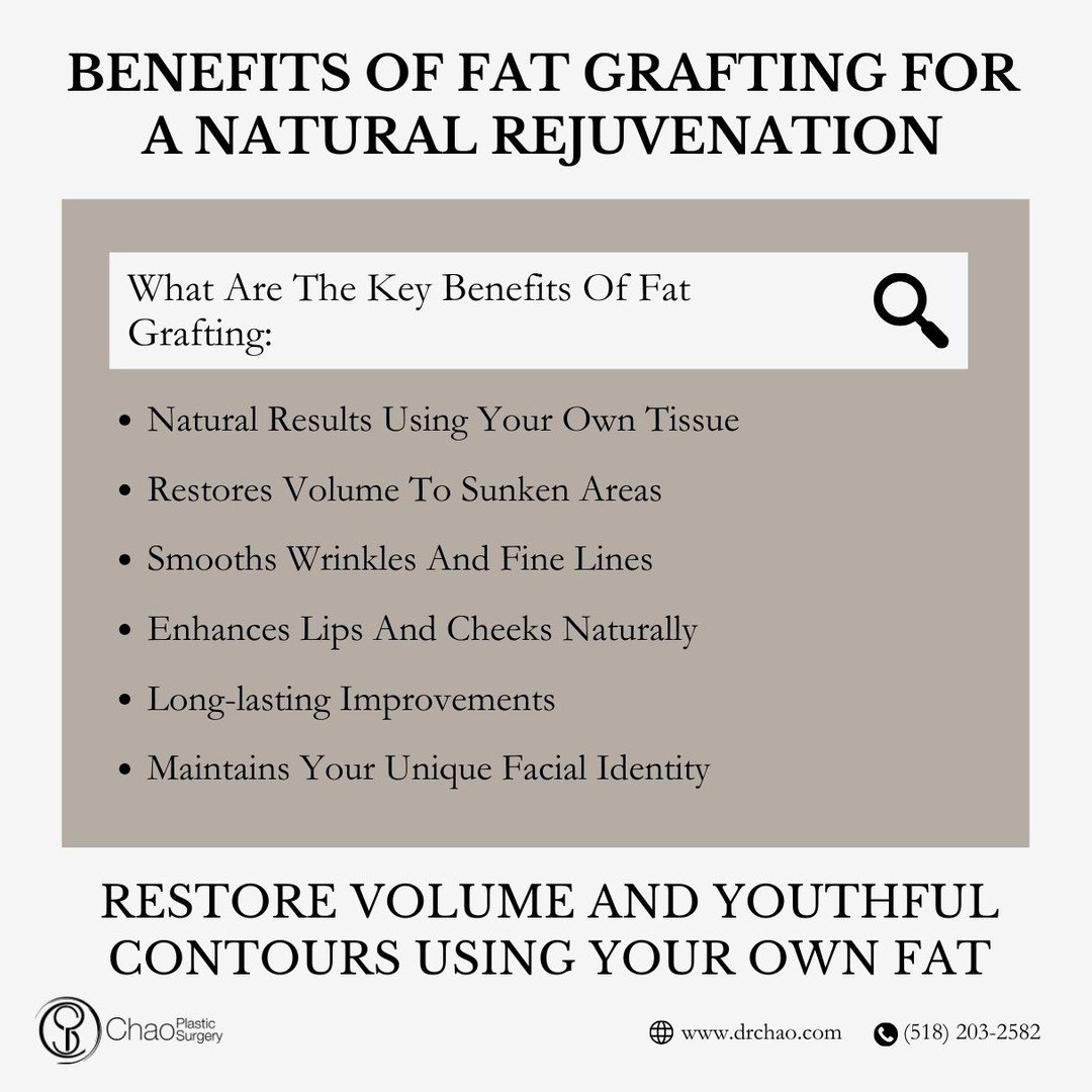 Autologous fat grafting uses your own fat to restore deflated breasts, plump lips, or rejuvenate your face. This natural approach enhances your appearance without synthetic materials. 🌟💖

Our team customizes the process using microfat or nanofat fo