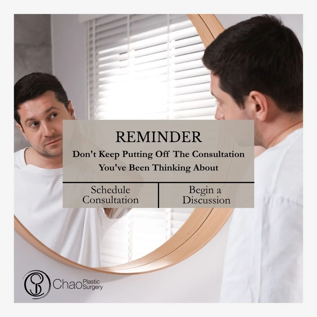 If you've been thinking about a procedure, treatment, or consultation for a while, consider this your reminder to finally take the first step.

You don't have to know exactly what treatment you want before you come in. A consultation gives you the op