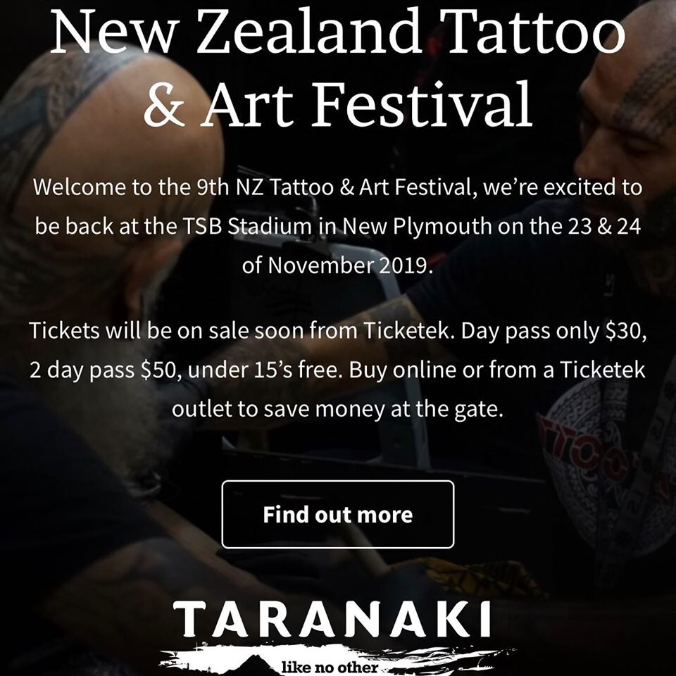 New Zealand Tattoo Festival | @ccyle from France 🇫🇷 tattooing at 11th  @nztattoofestival 25 & 26 November in @taranaki_nz 🔥 Over 250 artists from  around the g... | Instagram