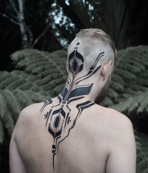 Discover 70 cyberpunk neck tattoo super hot  incdgdbentre