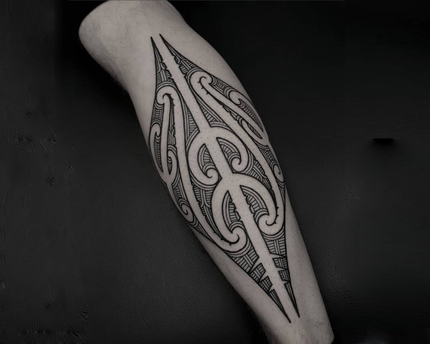 Maori Tattoo — sunset tattoo