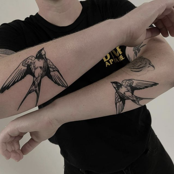 Bird tattoo