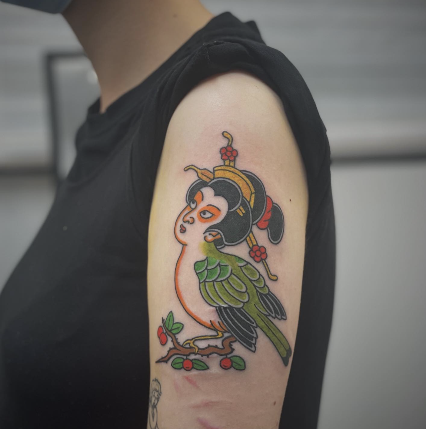Buy JAPANESE CRANE Tattoo Crane Bird Tattoo Temporary Tattoo Online in  India  Etsy