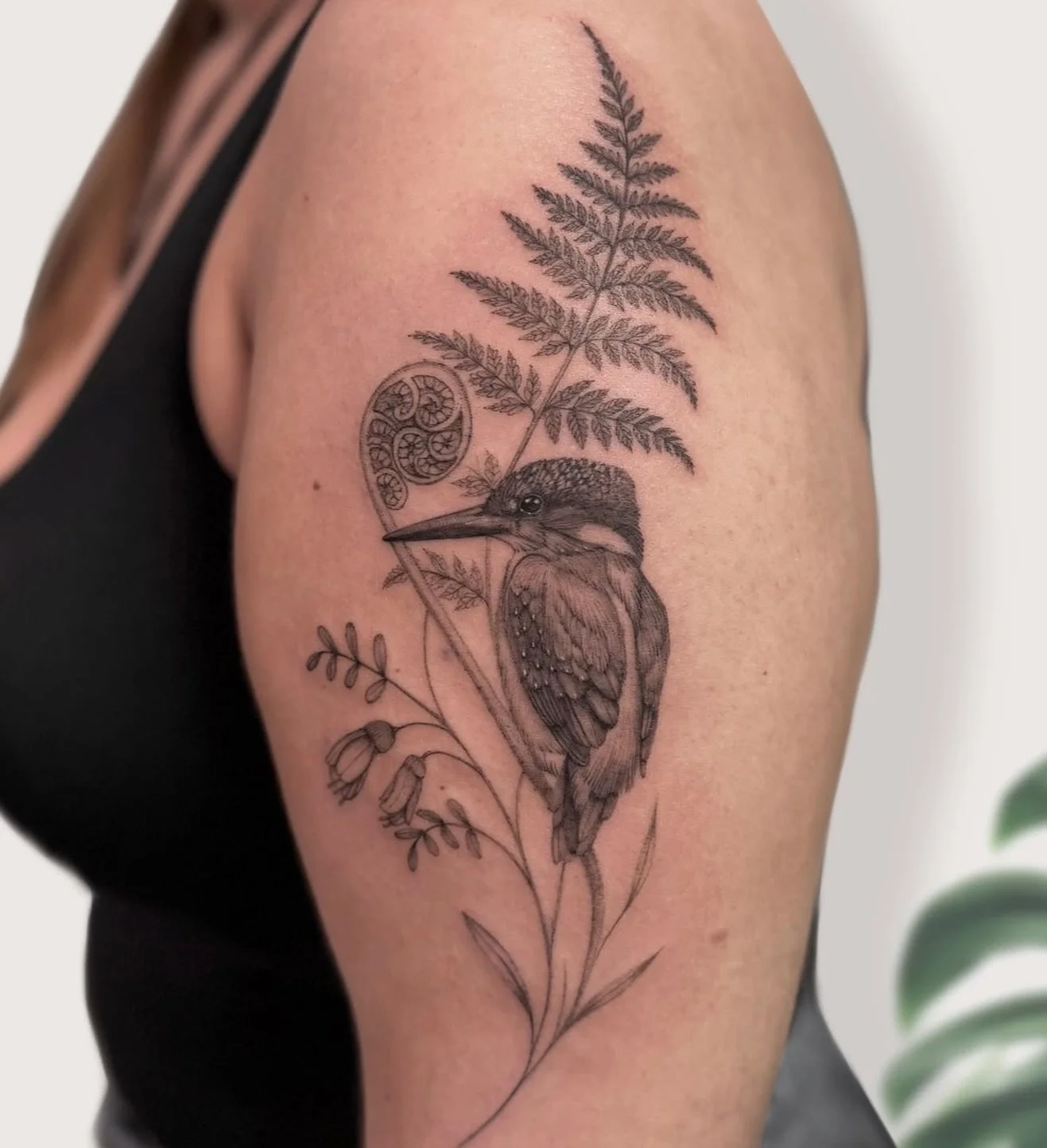 Kingfisher and New Zealand native fauna by @veroalarcon.tattoo 

To book with Veronica you can head to her website and fill out an inquiry form, or get in touch with us:

info@sunsettattoo.co.nz
www.sunsettattoo.co.nz

#sunsettattoonz #aucklandtattoo