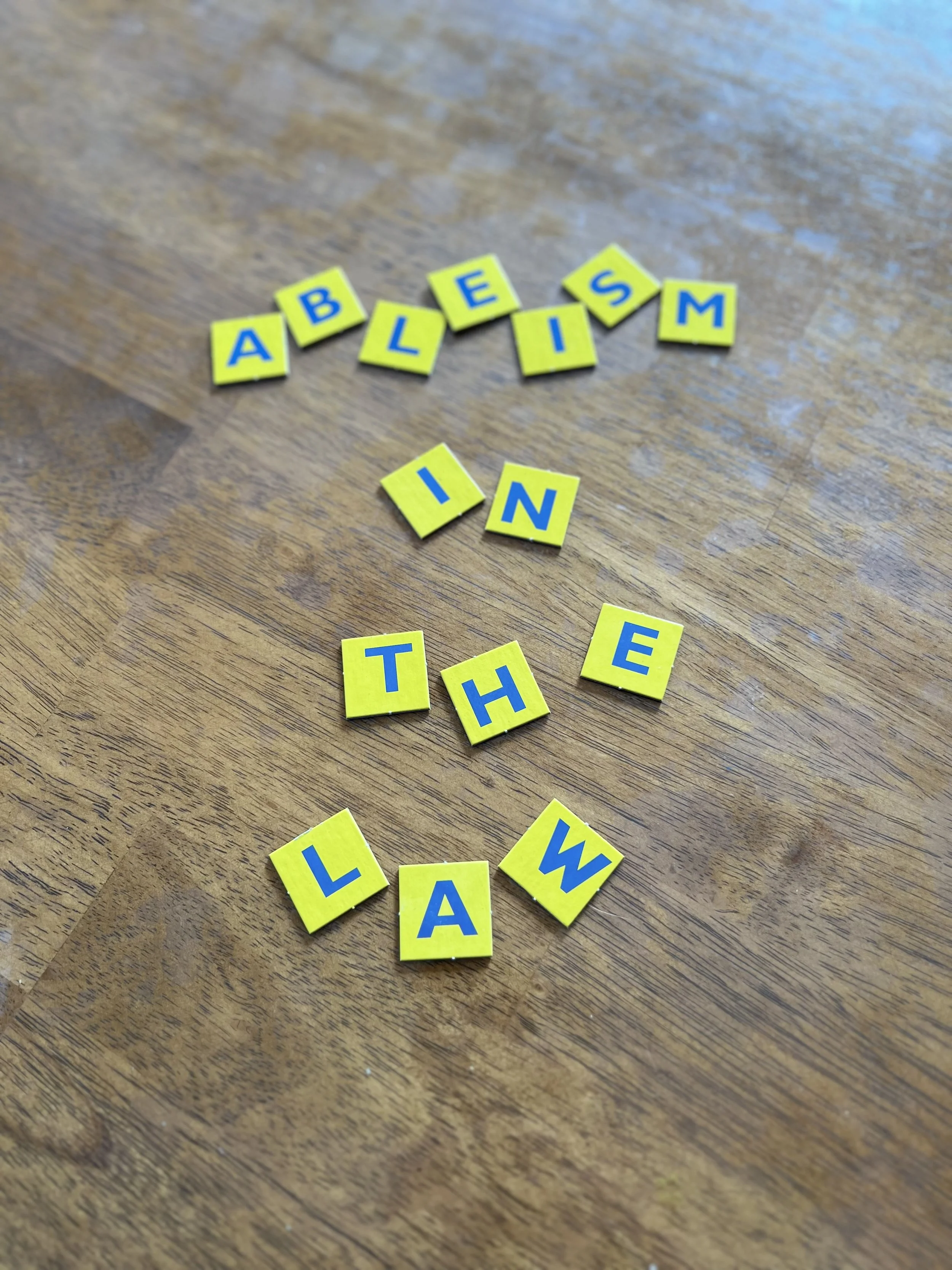 Ableism in the Law