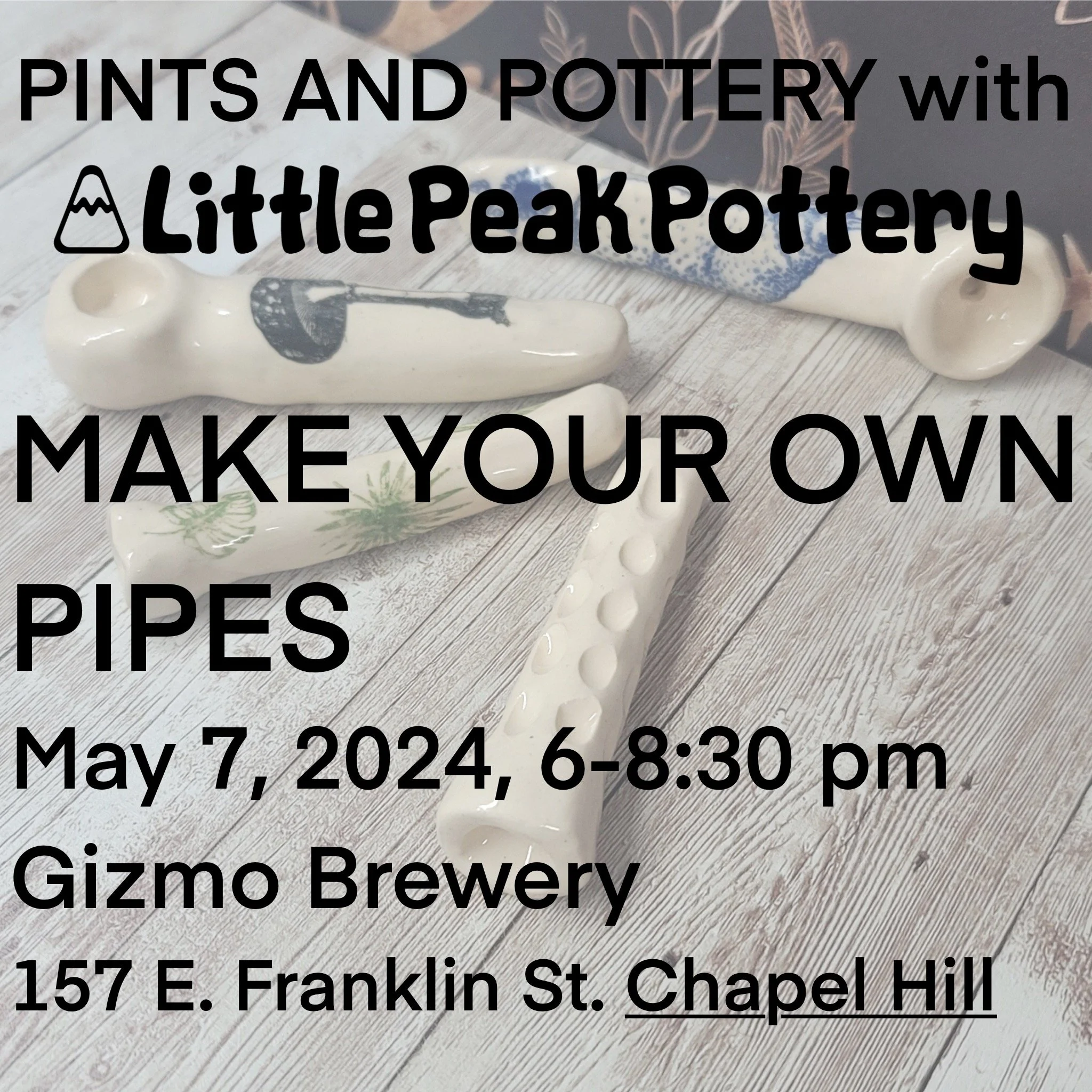 Pints and Pottery at Gizmo Brewery Chapel Hill