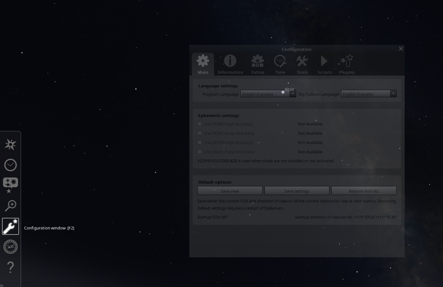 How to add a comet in Stellarium (desktop) — Ryan Lucenkiw Nature ...