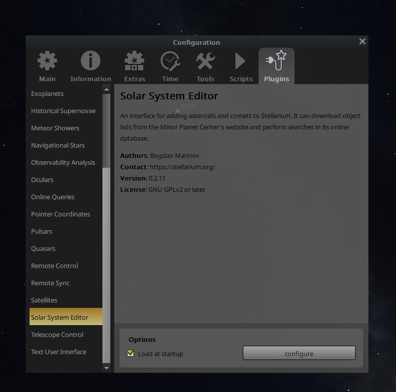 How to add a comet in Stellarium (desktop) — Ryan Lucenkiw Nature ...