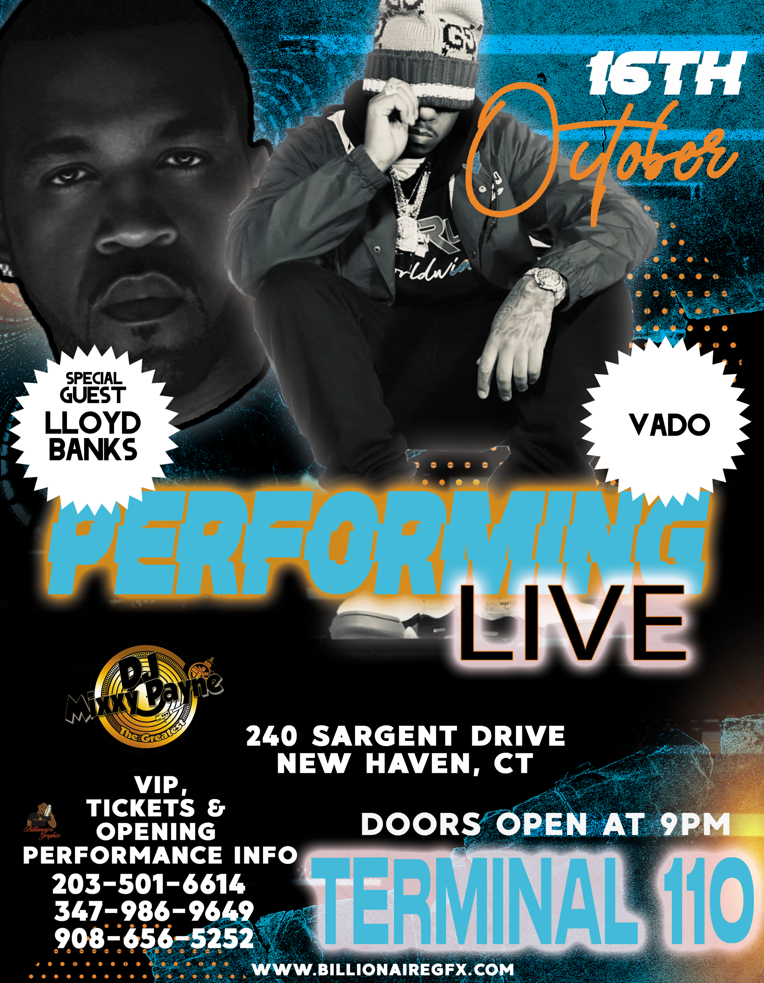 Lloyd Banks & Vado Performing Live @ Terminal 10