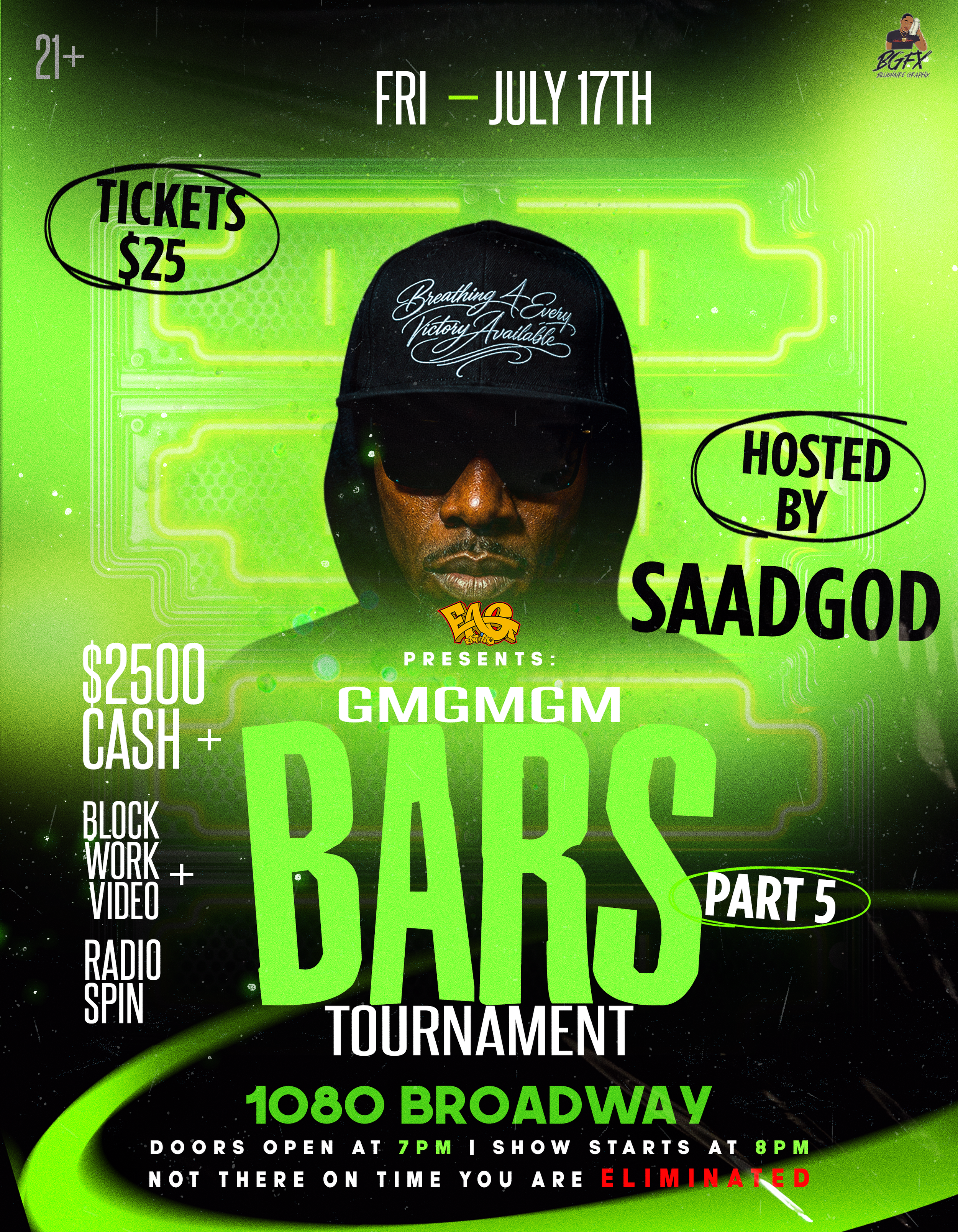 GMGMGM Bars Tournament: Part 5 (July 17th)