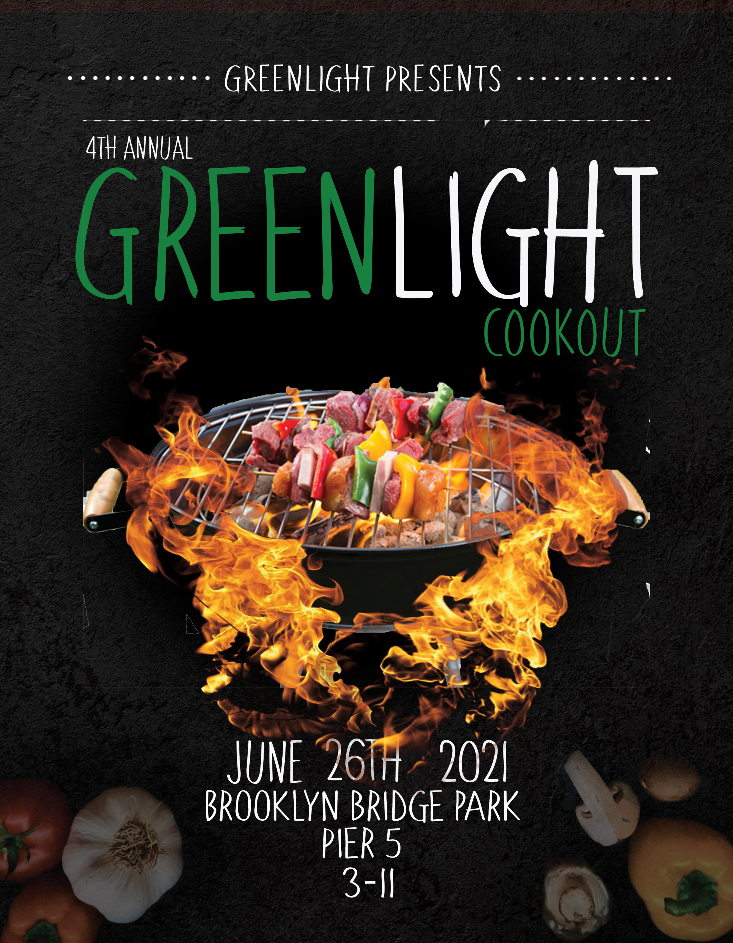 Greenlight 4th Annual Cookout Flyer
