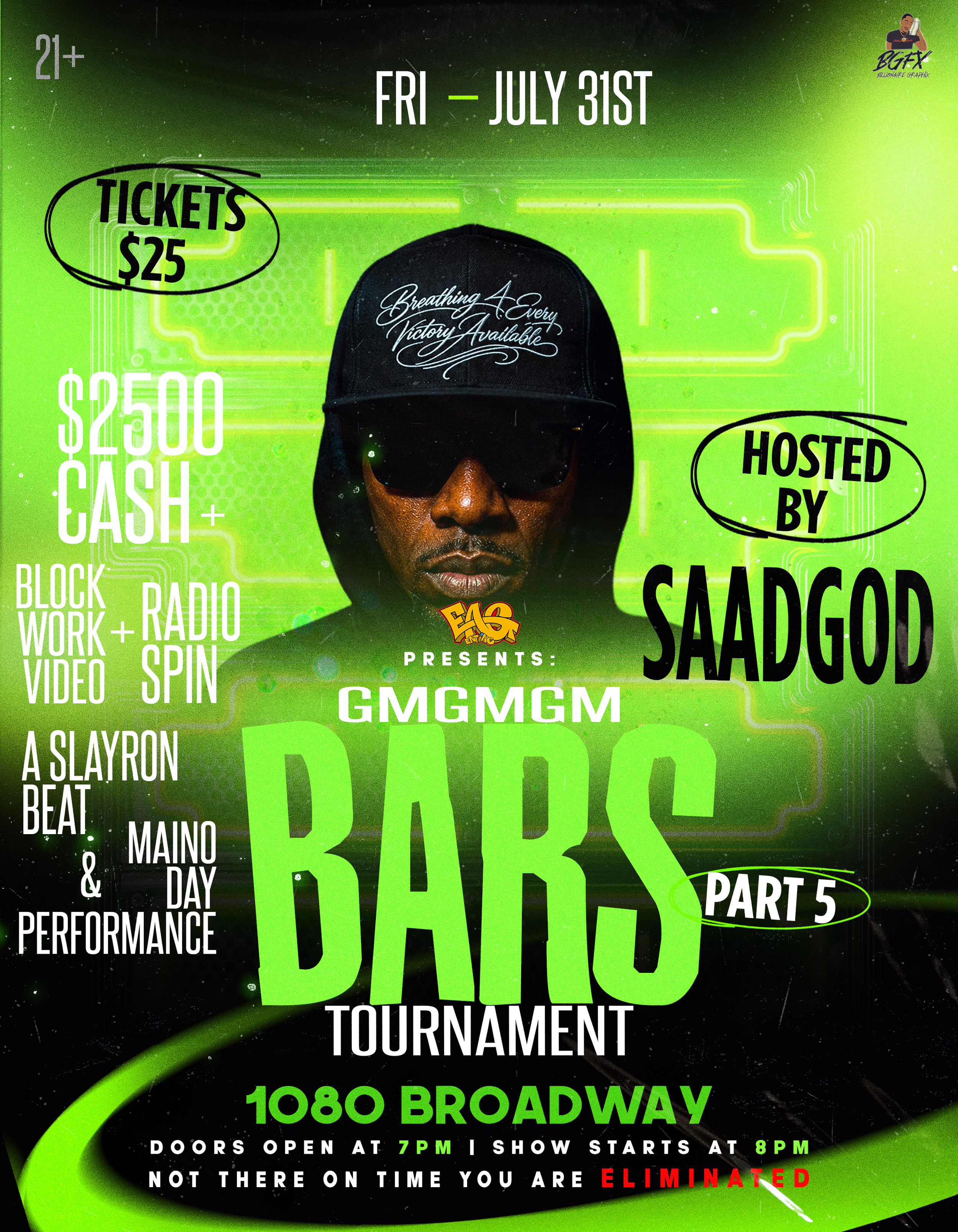 GMGMGM Bars Tournament: Part 5 (July 31st)