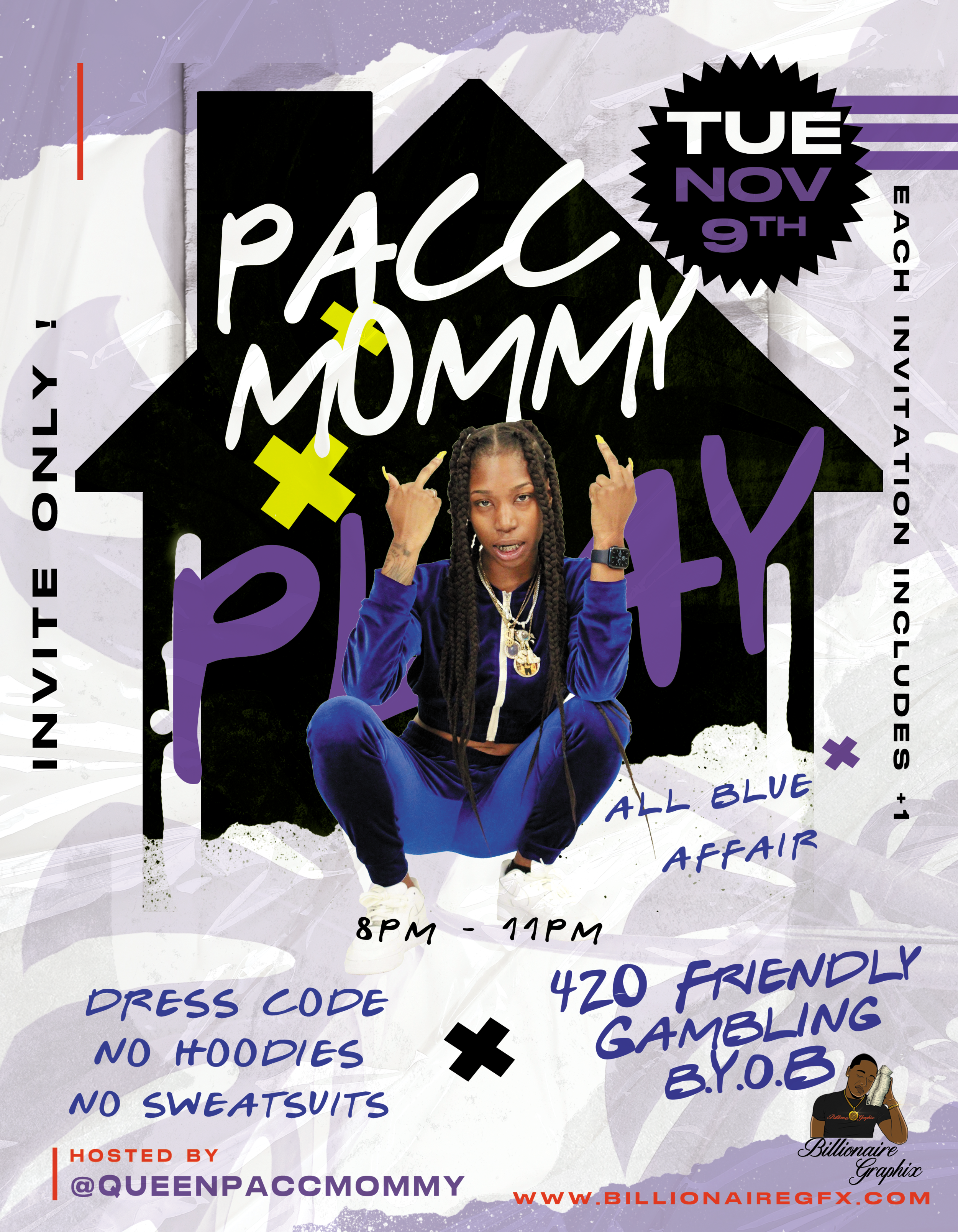 PaccMommy & Play All Blue Affair
