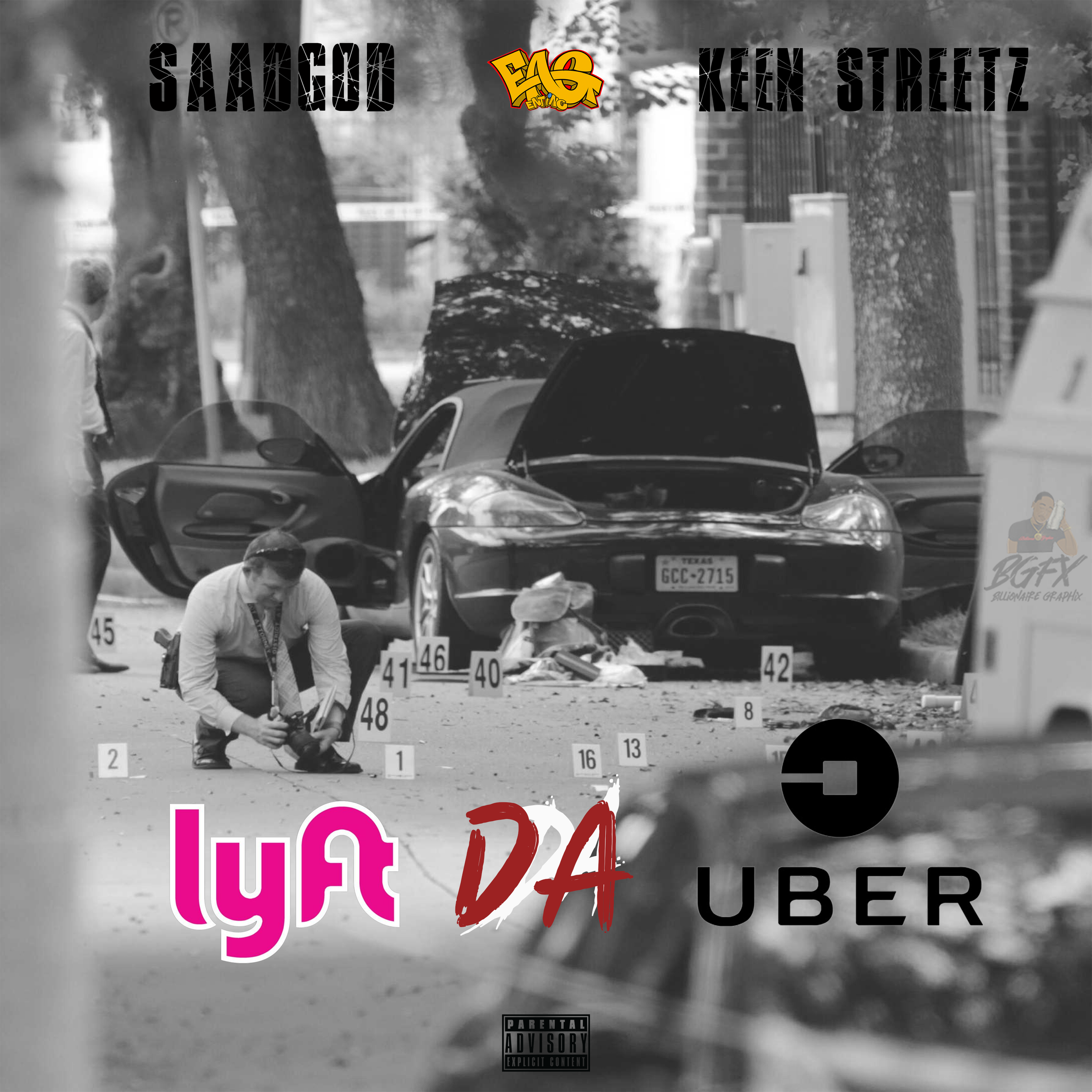 SaadGod - 'Lyft Da Uber' (Feat. Keen Streetz) (Single)