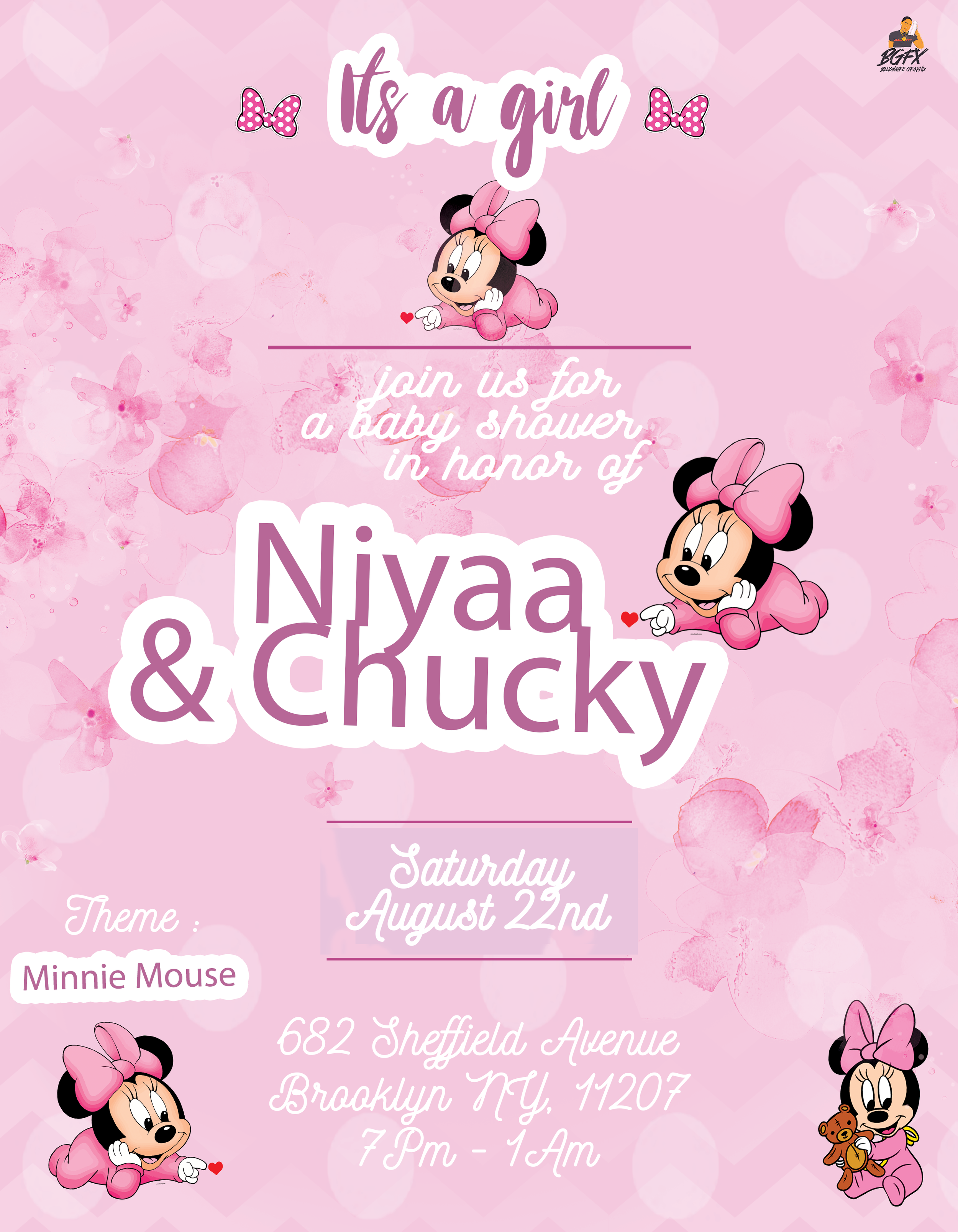 It's A Girl! Baby Shower For - Niyaa & Chucky 