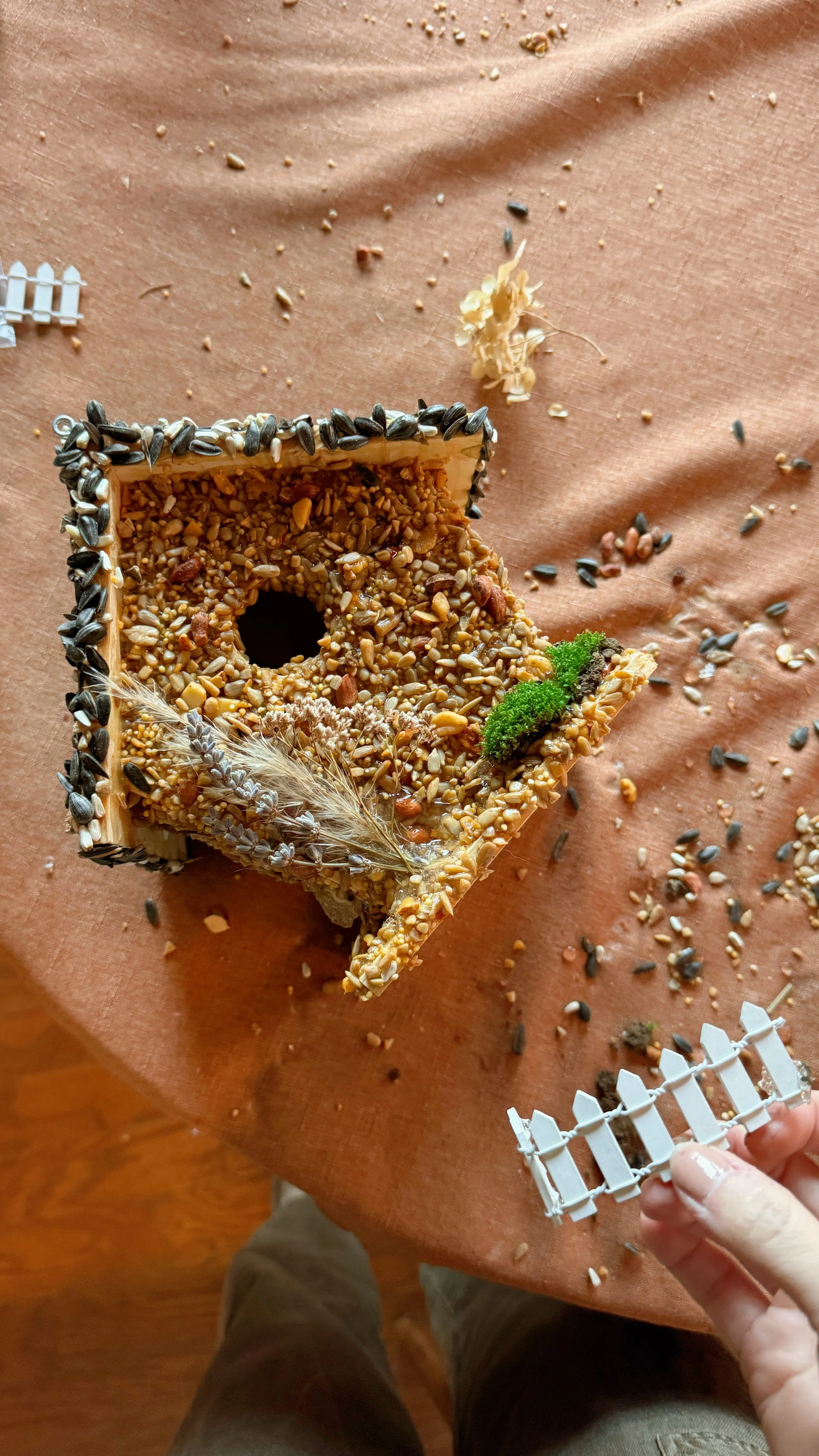 DIY Birdseed House