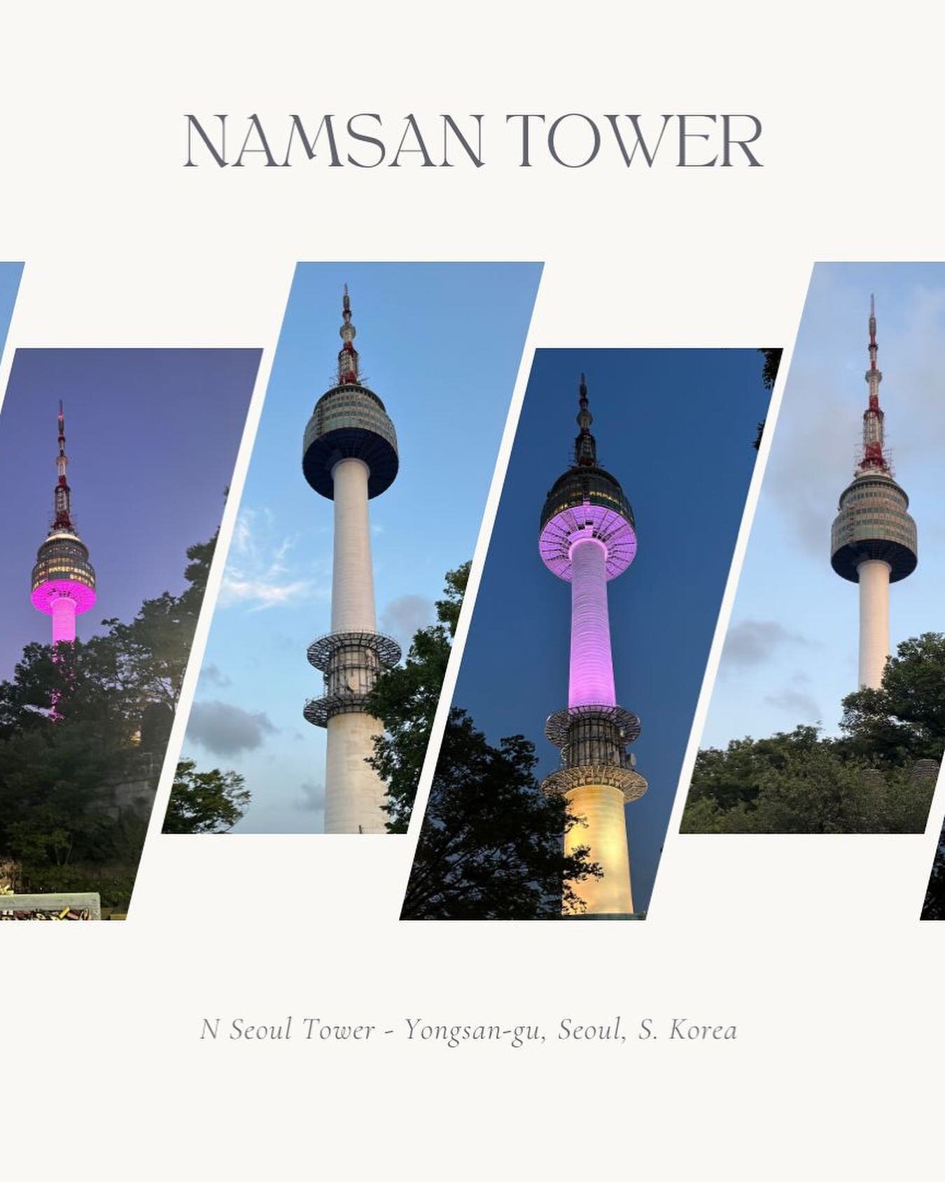 Namsan Tower (aka N Seoul Tower) is one of the most iconic sights in Seoul. Located on Nam Mountain the 774-foot tall tower marks the second highest point in Seoul. It&rsquo;s both a communication and observation tower that broadcasts signals for Kor