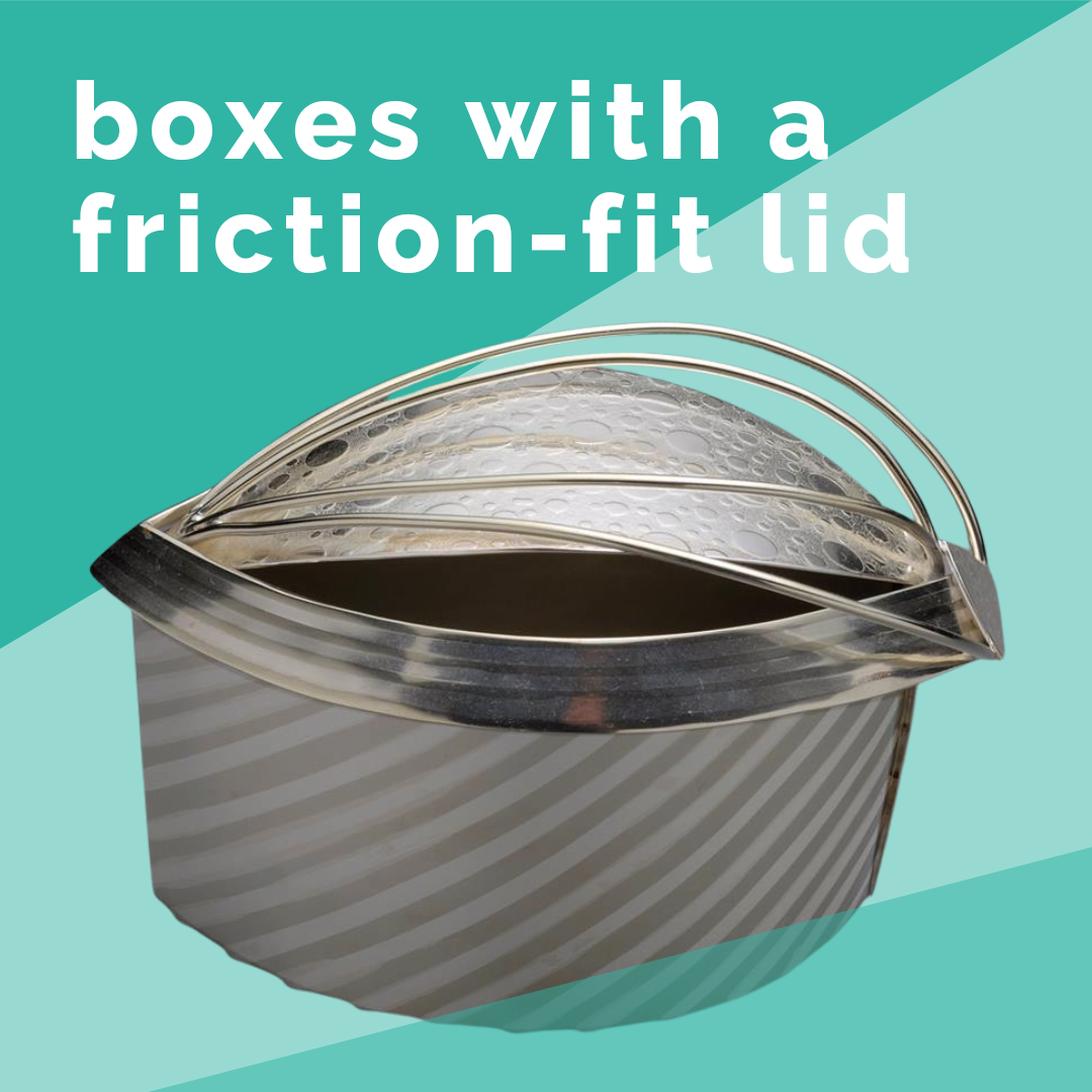 Boxes with a Friction-fit Lid