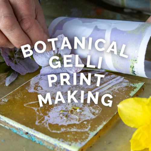 Botanical Gelli Print-making